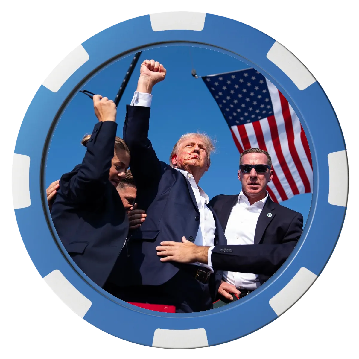 Trump Fist Ballmarker
