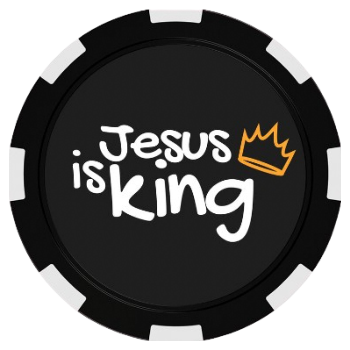 Jesus is King Ballmarker