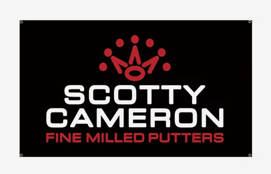 Scotty Cameron Red Crown 2x3 ft Banner