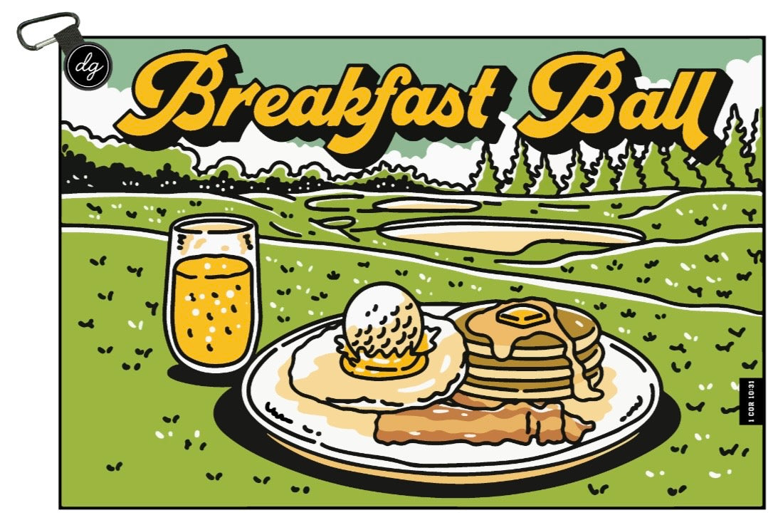 Breakfast Ball Towel