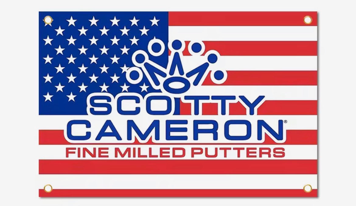 Scotty Cameron USA 2x3 ft Banner