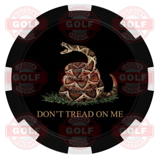 Don’t Tread On Me Black Ballmarker