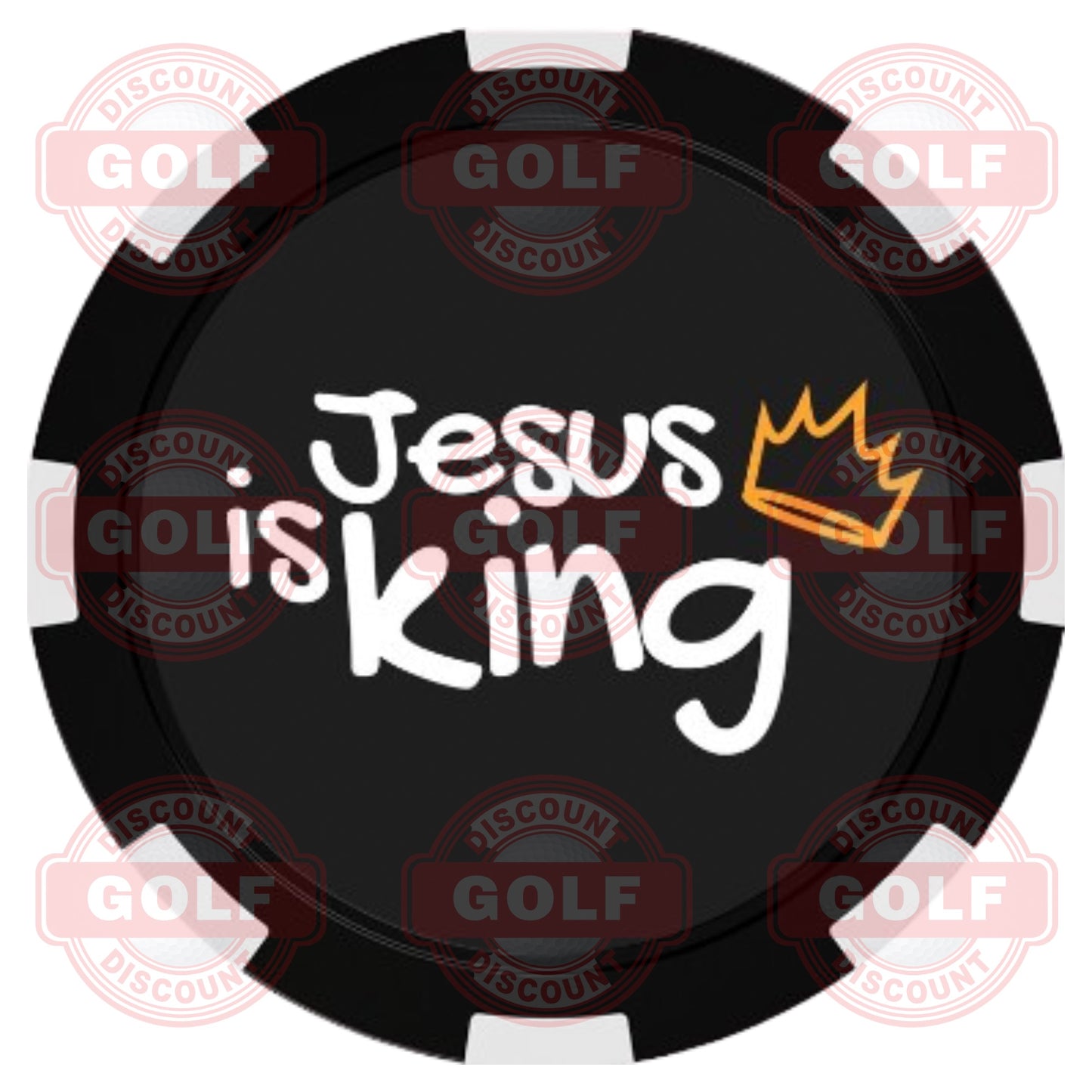 Jesus is King Ballmarker