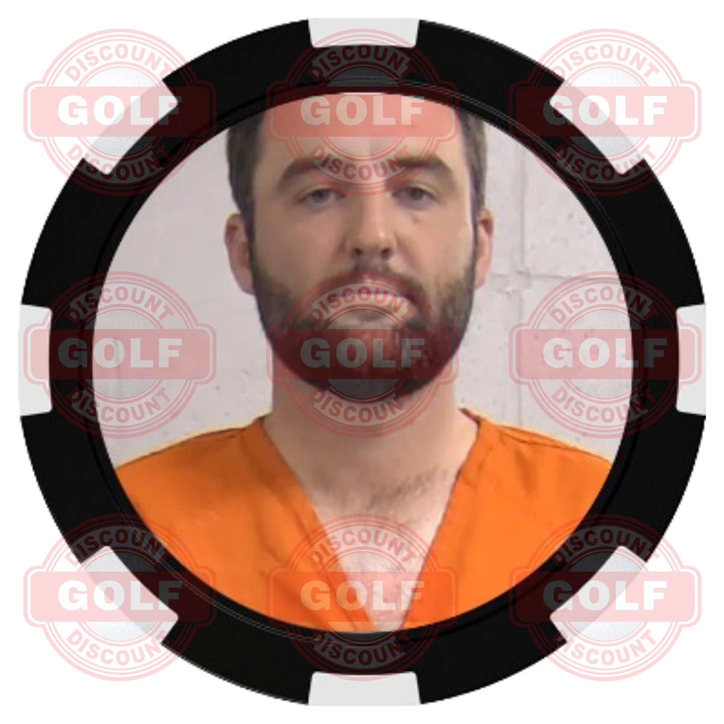 Scottie Scheffler Mugshot Ballmarker