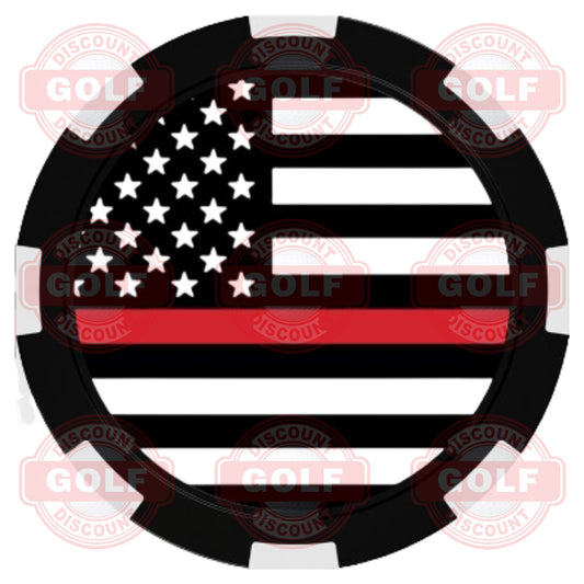 Thin Red Line Ballmarker