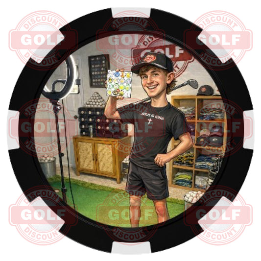 Discount Golf Hunter Signed Ballmarker