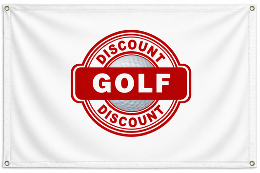 Discount Golf 3x5 ft Banner