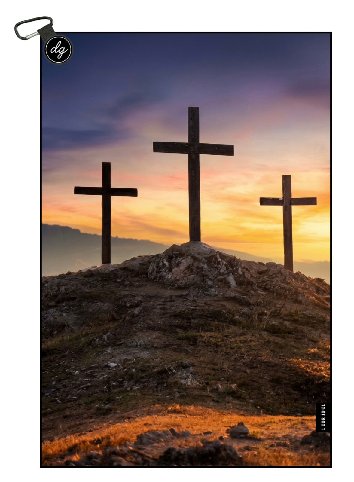 3 Crosses Towel