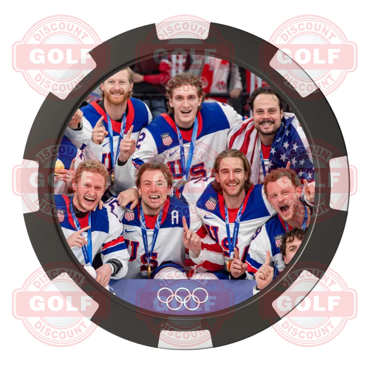 USA Gold Hockey Ballmarker