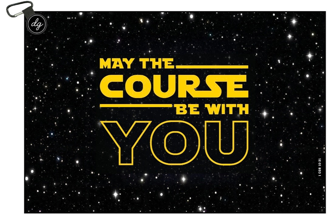 May The Course Be With You Towel