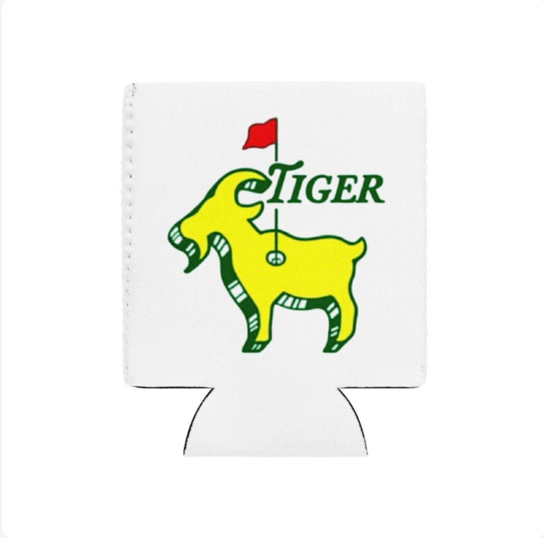 Tiger Goat Koozie
