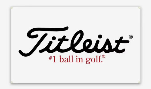 Titleist #1 Ball in Golf 2x3 ft Banner