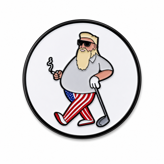 John Daly Metal Ballmarker