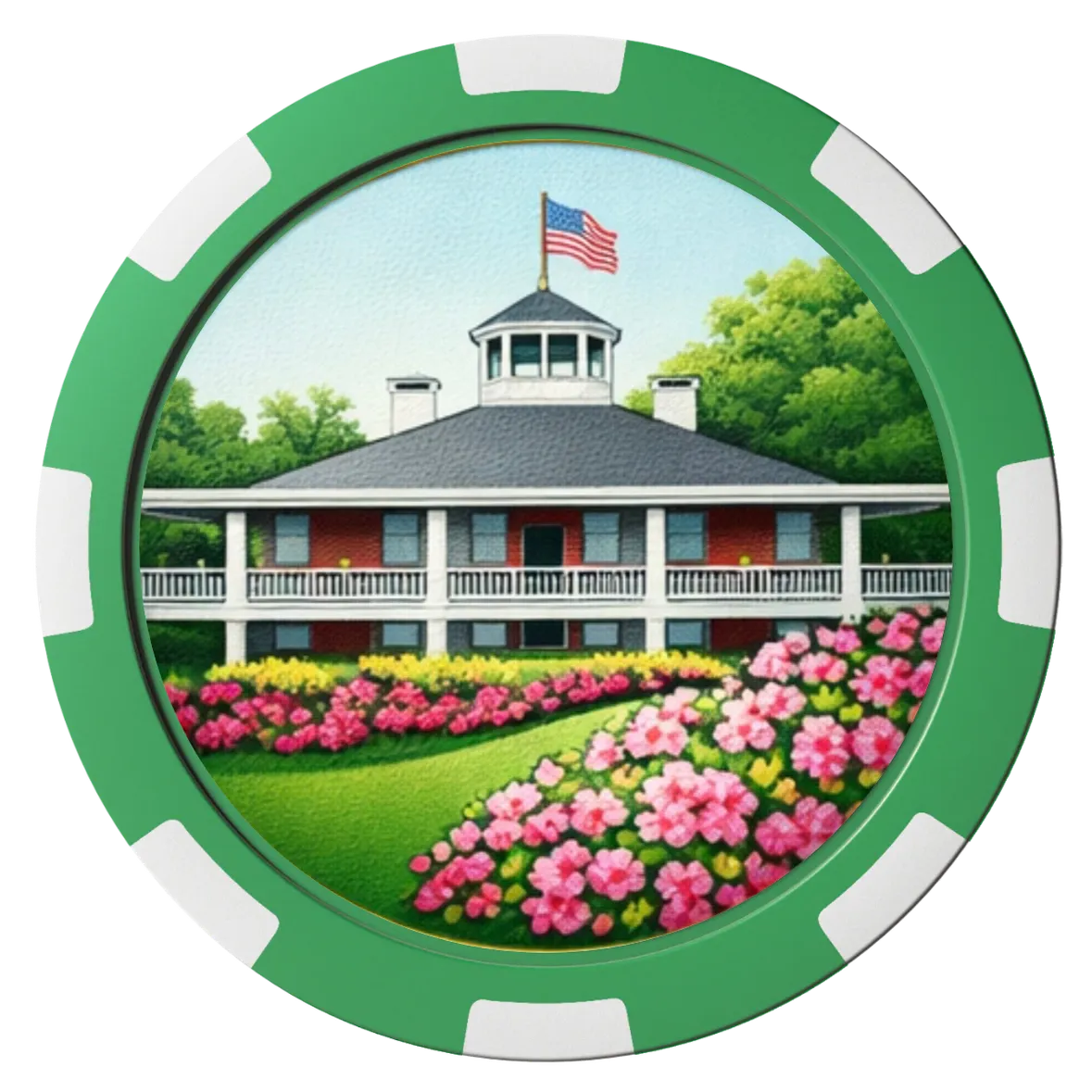 Augusta National Clubhouse Ballmarker