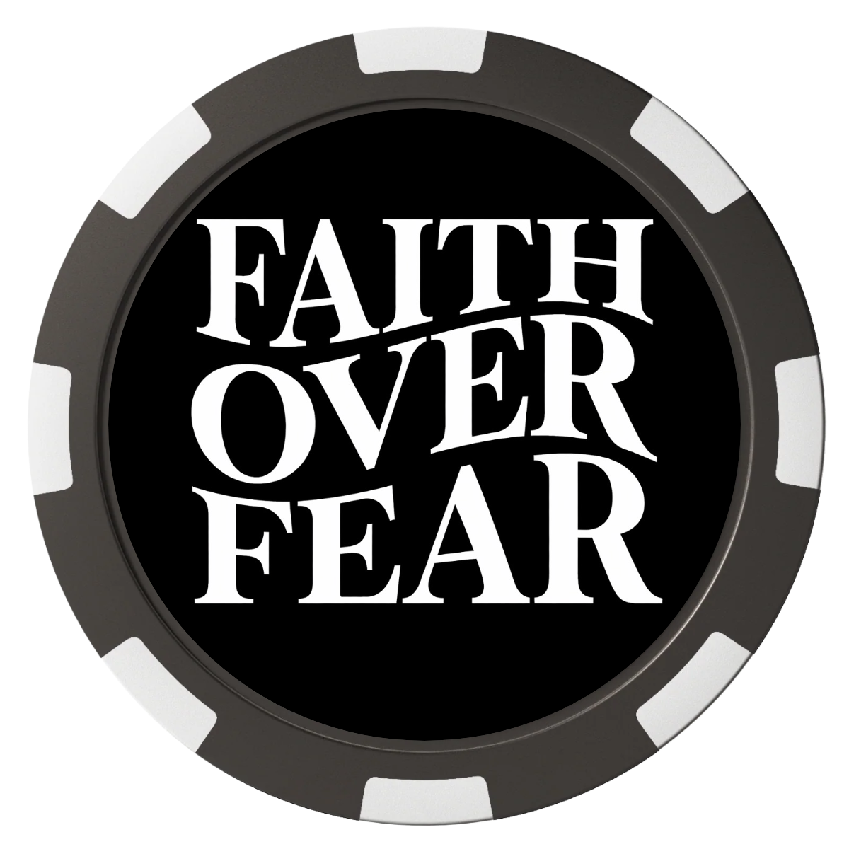 Faith Over Fear Ballmarker