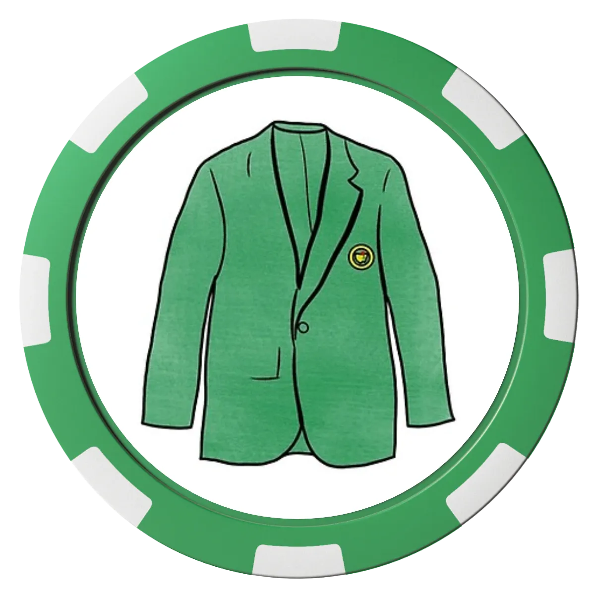 Green Jacket Ballmarker