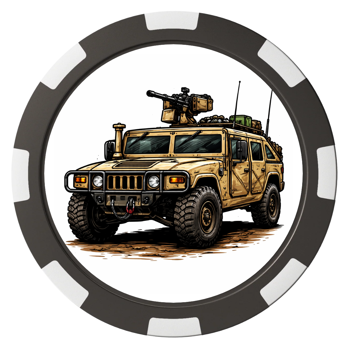 Humvee Ballmarker
