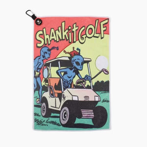 Shank It Golf Alien Towel