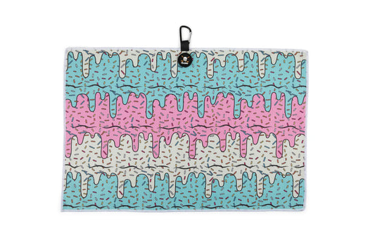 Shank It Golf Ice Cream Drip Towel